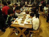 とちのき村の夕食