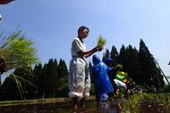 さぁ！田植えスタートです