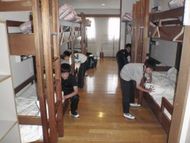 今日は宿舎泊