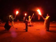 キャンプファイヤーのはじまり