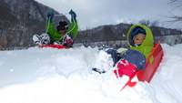 雪あそび④