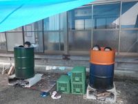 ドラム缶風呂③