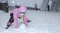 雪あそび②