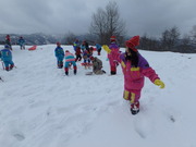 かまくらづくり　①地ならし