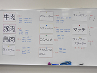 野外炊事の具材の行方