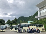 バス到着！