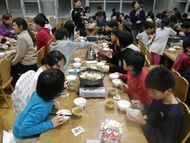 シカ肉のすき焼き