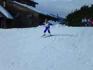 スキーレッスン